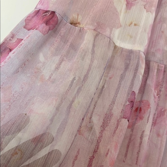 MELLODAY Pink Puff Sleeve Mini Dress (Missing inner dress) - Picture 8 of 16